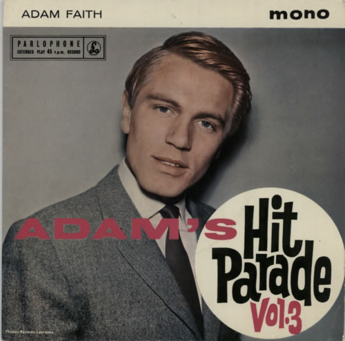 Adam Faith Adam's Hit Parade - Vol. 3 7" vinyl single (7 inch record / 45) UK ADF07AD591540