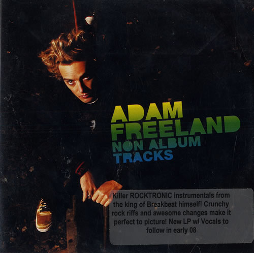 Adam Freeland Non Album Tracks CD album (CDLP) US AF1CDNO473007