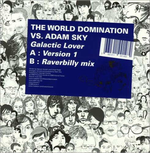 Adam Sky Galactic Lover 12" vinyl single (12 inch record / Maxi-single) UK ADK12GA390119