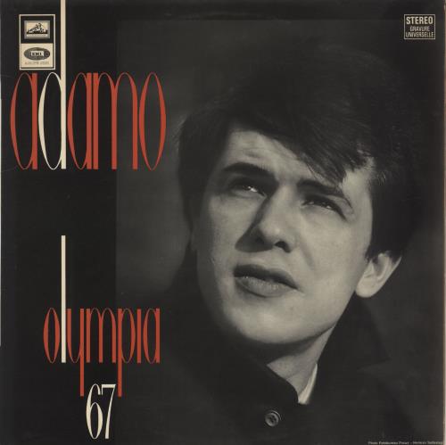 Adamo Olympia 67 vinyl LP album (LP record) French A-OLPOL698906