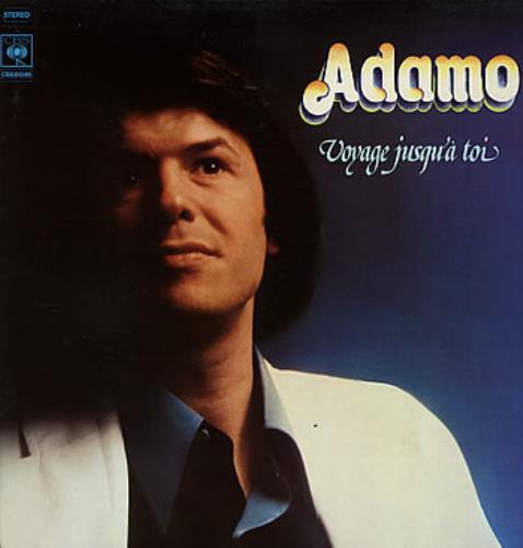 Adamo Voyage Jusqu'a Toi vinyl LP album (LP record) Israeli A-OLPVO285278