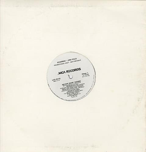 Adamski Born To Be Alive! 12" vinyl single (12 inch record / Maxi-single) US SKI12BO81742