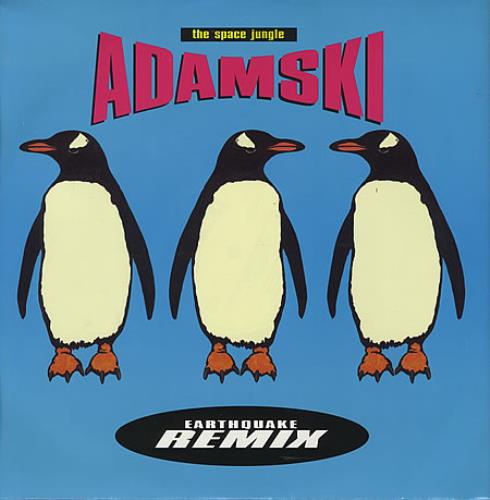 Adamski The Space Jungle 12" vinyl single (12 inch record / Maxi-single) UK SKI12TH389807