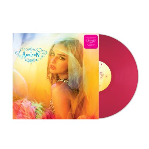 Addison Rae Addison - Opaque Magenta Vinyl | Retail Exclusive Edition - Sealed vinyl LP album (LP record) UK 88LLPAD866458