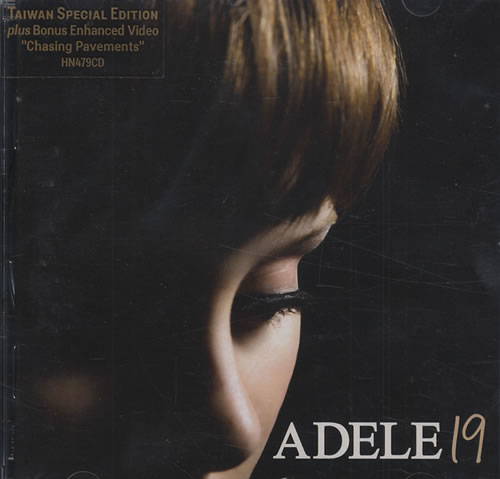 Adele 19 - Nineteen CD album (CDLP) Taiwanese AYXCDNI432154