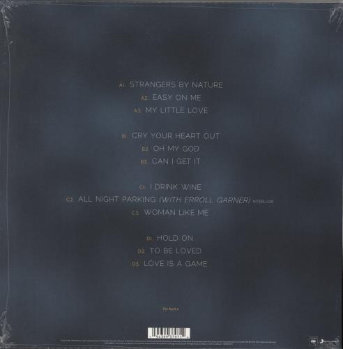 Adele 30 - Black Vinyl + Shrink 2-LP vinyl record set (Double LP Album) UK AYX2LBL815087