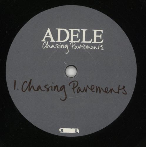Adele Chasing Pavements 7" vinyl single (7 inch record / 45) UK AYX07CH423720