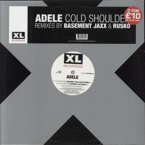 Adele COLD SHOULDER REMIXES 12" vinyl single (12 inch record / Maxi-single) UK AYX12CO806177