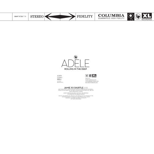 Adele Rolling In The Deep - Record Store Day 10" vinyl single (10 inch record) US AYX10RO537036