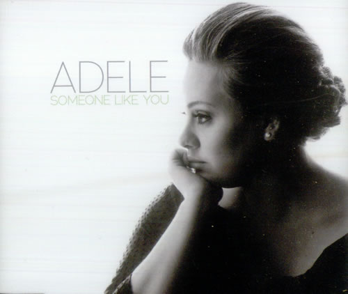 Adele Someone Like You CD-R acetate US AYXCRSO545898
