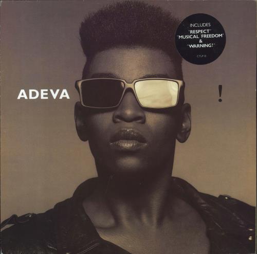 Adeva Adeva! - Hype Stickered vinyl LP album (LP record) UK ADVLPAD261310