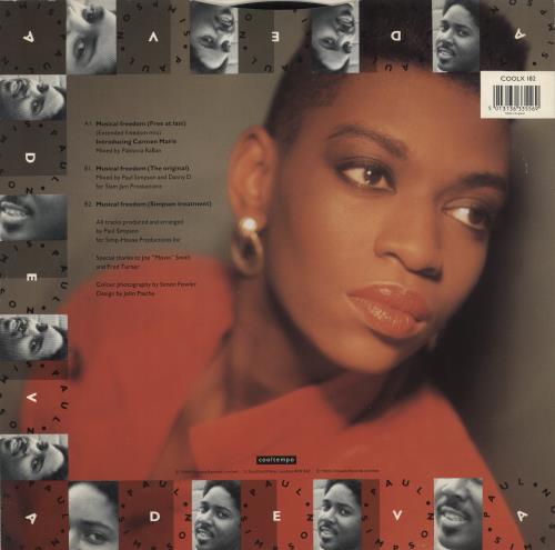 Adeva Musical Freedom (Free At Last) 12" vinyl single (12 inch record / Maxi-single) UK ADV12MU431828