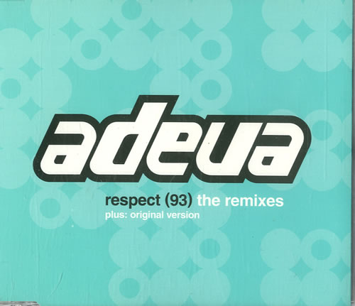 Adeva Respect 93 The Remixes CD single (CD5 / 5") UK ADVC5RE106810