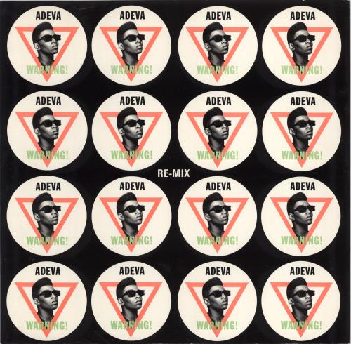 Adeva Warning! 12" vinyl single (12 inch record / Maxi-single) UK ADV12WA779351
