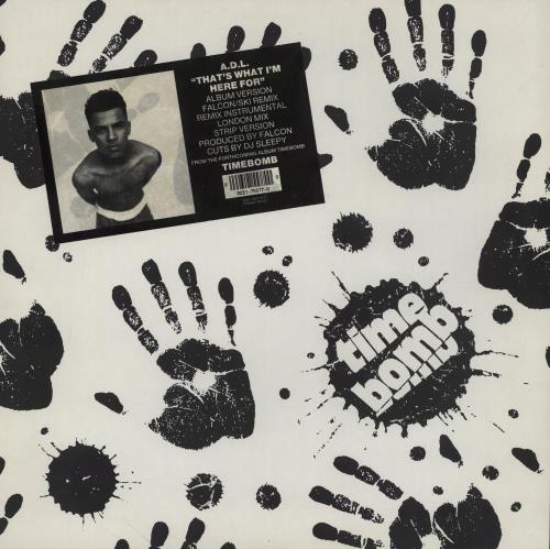 ADL That's What I'm Here For 12" vinyl single (12 inch record / Maxi-single) Swedish 2EW12TH758966