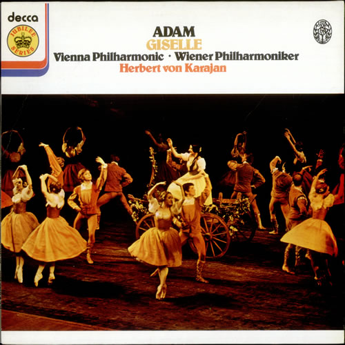 Adolphe Adam Giselle vinyl LP album (LP record) UK A3OLPGI532738