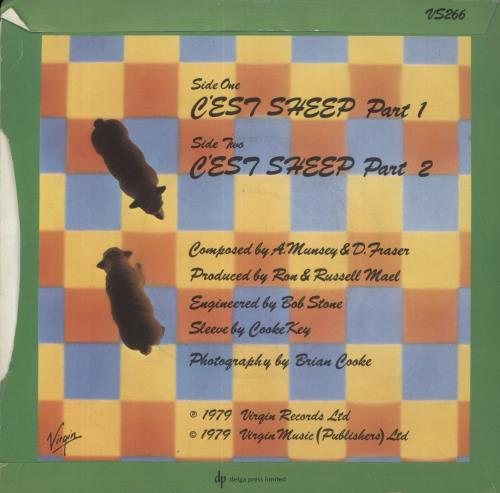 Adrian Munsey C'est Sheep 7" vinyl single (7 inch record / 45) UK 7V307CE858022