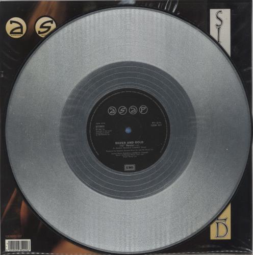Adrian Smith And Project Silver & Gold - coloured vinyl 12" vinyl single (12 inch record / Maxi-single) UK ASP12SI172361
