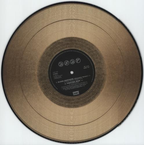 Adrian Smith And Project Silver & Gold - coloured vinyl 12" vinyl single (12 inch record / Maxi-single) UK ASP12SI172361