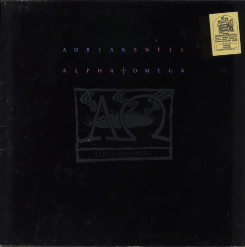 Adrian Snell Alpha And Omega + Booklet vinyl LP album (LP record) UK A1WLPAL744222