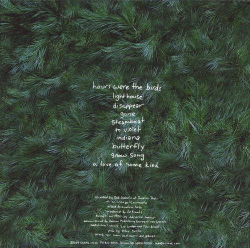 Adrianne Lenker Hours Were The Birds vinyl LP album (LP record) US 5J8LPHO801862