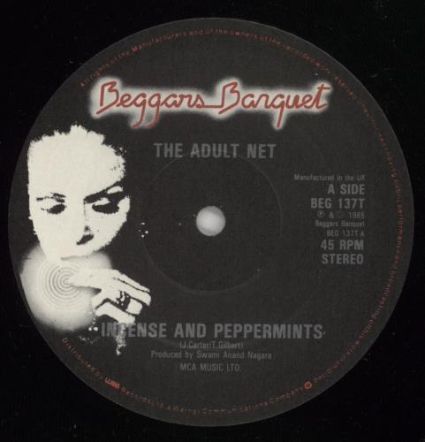 Adult Net Incense And Peppermints 12" vinyl single (12 inch record / Maxi-single) UK ADN12IN285043