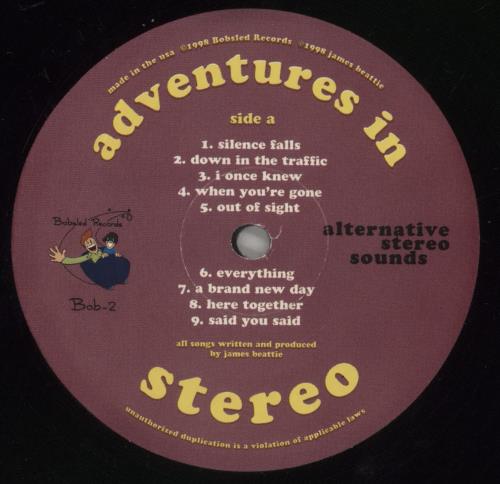 Adventures In Stereo Alternative Stereo Sounds vinyl LP album (LP record) US I.SLPAL859364