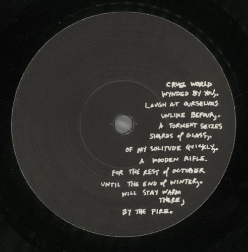 Aerial M October 7" vinyl single (7 inch record / 45) UK -JW07OC885955