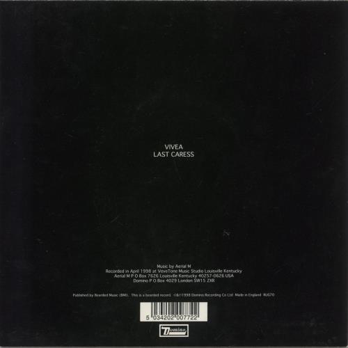 Aerial M October 7" vinyl single (7 inch record / 45) UK -JW07OC885955