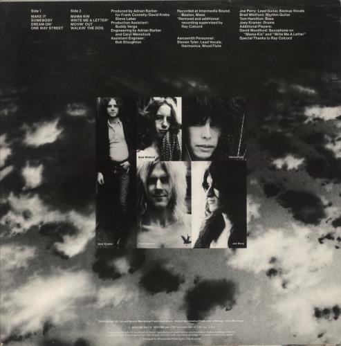 Aerosmith Aerosmith - 1st A1/B1 vinyl LP album (LP record) UK AERLPAE874161