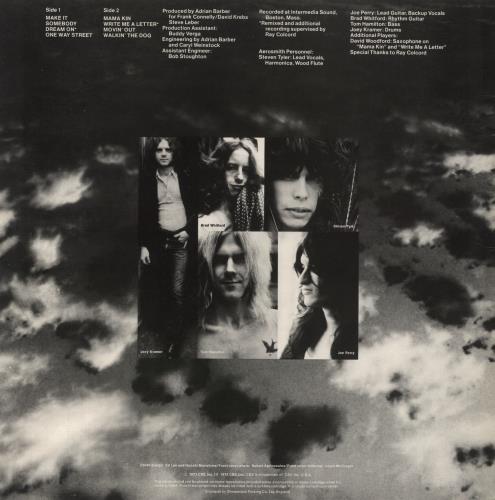 Aerosmith Aerosmith - 1st vinyl LP album (LP record) UK AERLPAE863634