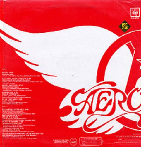 Aerosmith Aerosmith's Greatest Hits vinyl LP album (LP record) Mexican AERLPAE266008