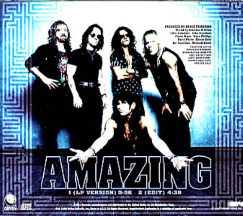 Aerosmith Amazing - 2 Tracks CD single (CD5 / 5") US AERC5AM57097