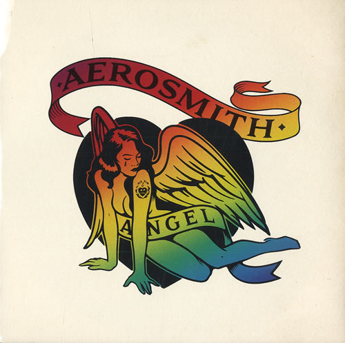 Aerosmith Angel 7" vinyl single (7 inch record / 45) UK AER07AN54745