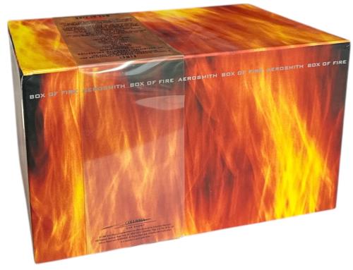 Aerosmith Box Of Fire CD Album Box Set UK AERDXBO885098