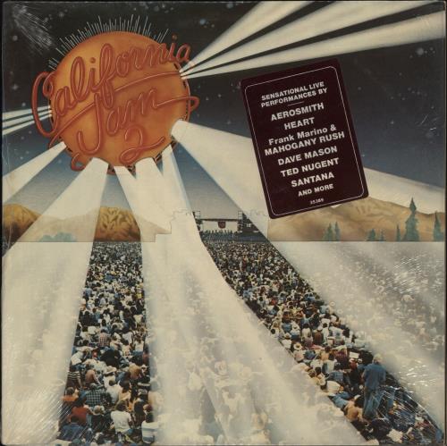 Aerosmith California Jam 2 - Shrink 2-LP vinyl record set (Double LP Album) US AER2LCA884438