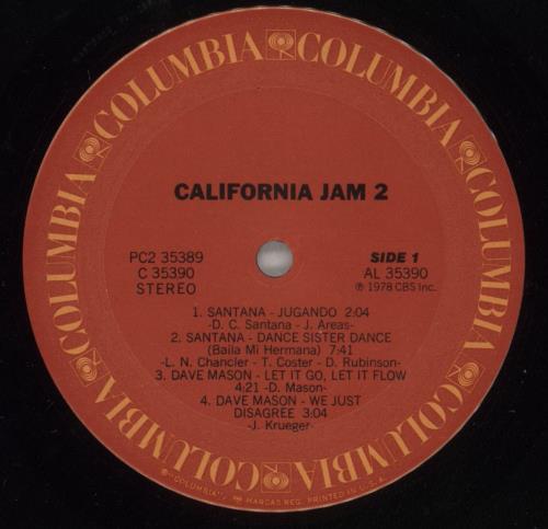 Aerosmith California Jam 2 - Shrink 2-LP vinyl record set (Double LP Album) US AER2LCA884438