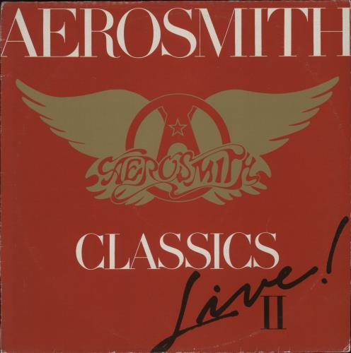 Aerosmith Classics Live! II vinyl LP album (LP record) Yugoslavian AERLPCL881906