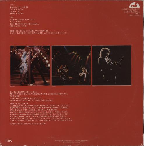 Aerosmith Classics Live! II vinyl LP album (LP record) Yugoslavian AERLPCL881906