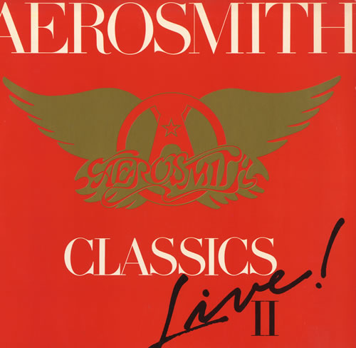 Aerosmith Classics Live! 2-LP vinyl record set (Double LP Album) Canadian AER2LCL593913