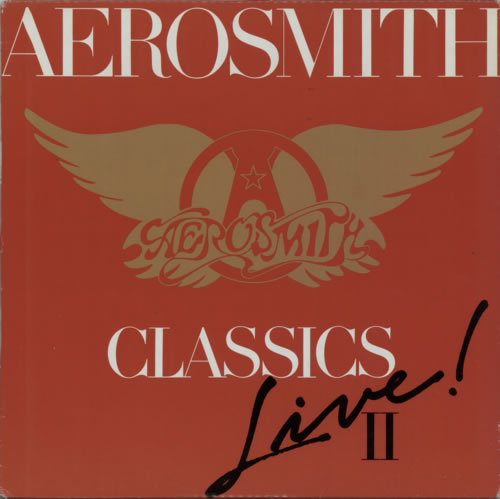 Aerosmith Classics Live II vinyl LP album (LP record) US AERLPCL581704