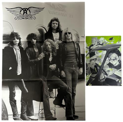 Aerosmith Columbia Years 1973-1982 | SHM-CD Japanese 7-Album Bundle + Poster, Badge & Folder SHM CD Japanese AERHMCO879421
