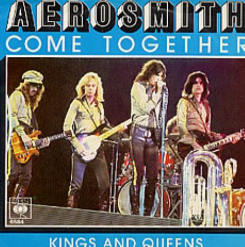 Aerosmith Come Together 7" vinyl single (7 inch record / 45) Dutch AER07CO203351