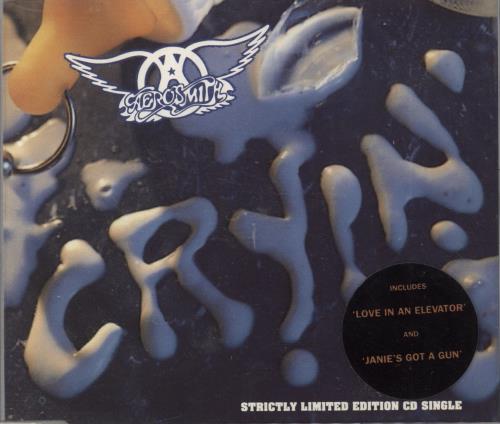Aerosmith Cryin' CD single (CD5 / 5") UK AERC5CR85873
