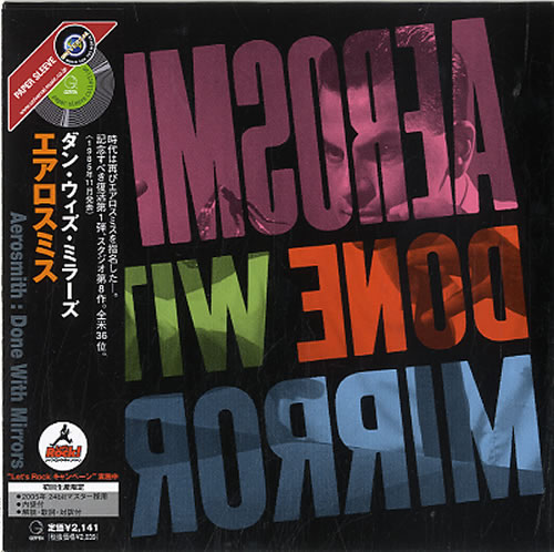 Aerosmith Done With Mirrors CD album (CDLP) Japanese AERCDDO625387