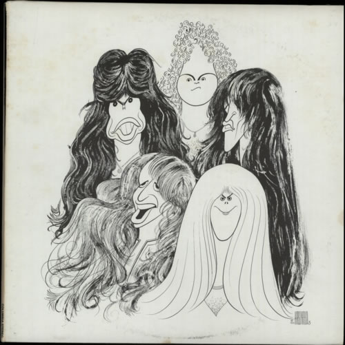 Aerosmith Draw The Line vinyl LP album (LP record) US AERLPDR590240