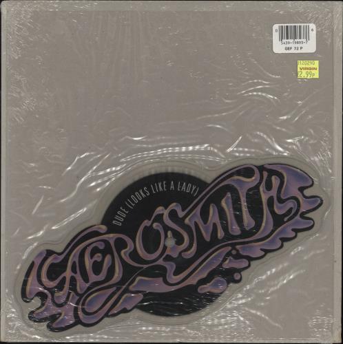 Aerosmith Dude Looks Like A Lady - Sealed shaped picture disc (picture disc vinyl record) UK AERSHDU779337
