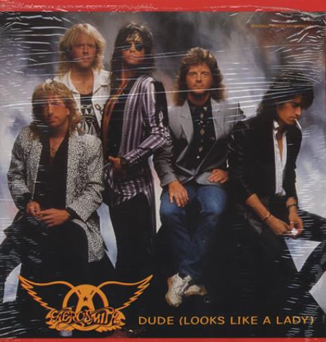 Aerosmith Dude 12" vinyl single (12 inch record / Maxi-single) US AER12DU103677