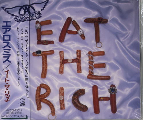 Aerosmith Eat The Rich CD single (CD5 / 5") Japanese AERC5EA144019