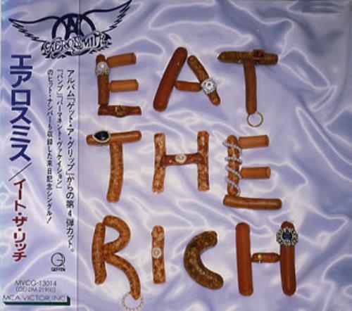 Aerosmith Eat The Rich CD single (CD5 / 5") Japanese AERC5EA153959